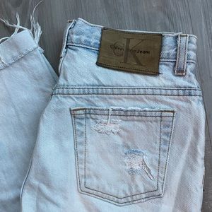 90s Calvin Klein distressed Jeans